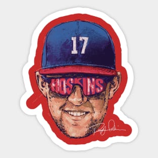 Rhys Hoskins Philadelphia Sunglasses Sticker